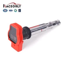 RACEORLY 1x Ignition Coil For VW Audi 2.0T CBFA CCTA 07K905715G