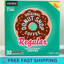Original Donut Shop Keurig K-Cups Medium Roast Coffee Pods, 32 Count Exp 2027