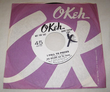 OTIS WILLIAMS & THE CHARMS I Fall To Pieces/Gotta Get Myself Together 45 Promo