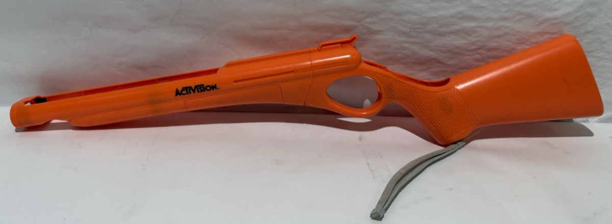Nintendo Wii Cabela's Activation Orange Top Shot Gun | eBay