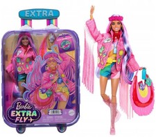 BARBIE EXTRA FLY DOLL HIPPIE holiday set + accessories HPB15