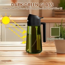 2 in 1 Olive Oil Sprayer Dispenser Cooking Baking BBQ Spray Bottle Kitchen Tool — image 4