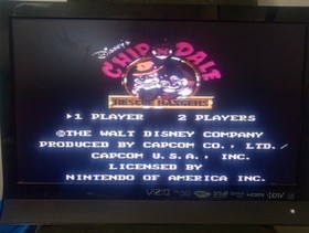 Chip N Dale Rescue Rangers NES Complete CIB Tested Vintage Retro Disney Nintendo