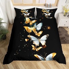 Butterfly Bedding Set for Girls Boys Children Twin No Comforter Multi 45