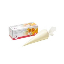 Disposable Pastry Decorating Bags, 12 Inch, Bulk 100 Pack, Strong Clear