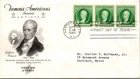 S08-5738, FAMOUS AMERICAN SERIES, ARTISTS: GILBERT STUART, A/C FDC