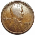 1912 D Lincoln Wheat Cent Penny - Circulated, But Nice Coin Album Filler (#2)