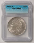 1921 D Morgan Dollar ICG MS65