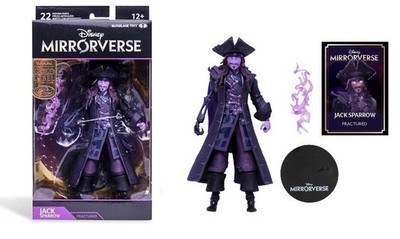 McFarlane Disney Mirrorverse Jack Sparrow + Genie Lot Of 2 Brand New