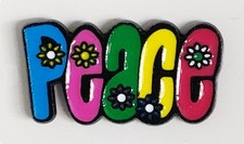FLOWER POWER PEACE Magnetic Needle Minder by Canvas Bling
