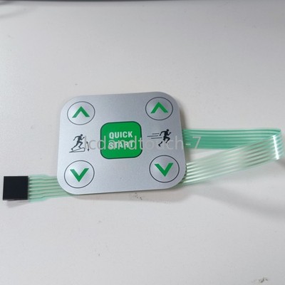 New Key Membrane for Precor C954i Treadmill 5-Key Panel Keypad #nm