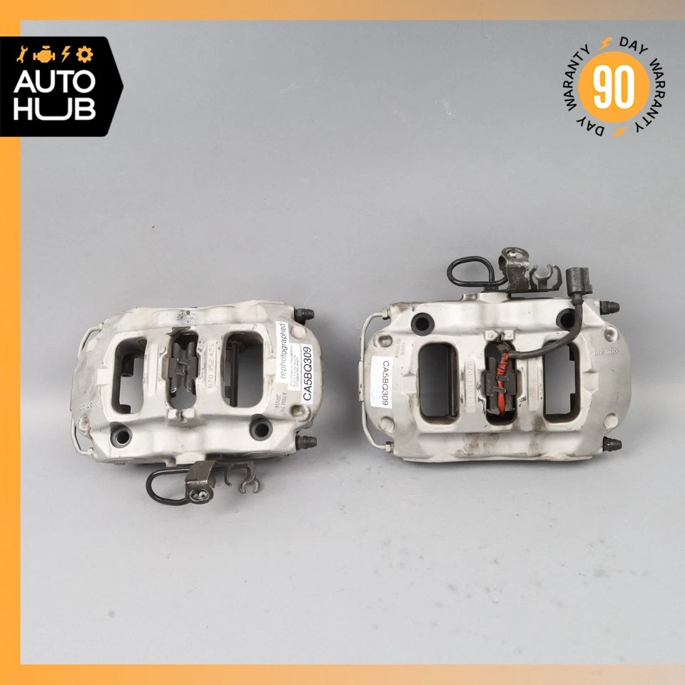10-24 Porsche Panamera 970 S / 911 Rear Brake Calipers Left & Right Set OEM 70k - Image 2 of 4