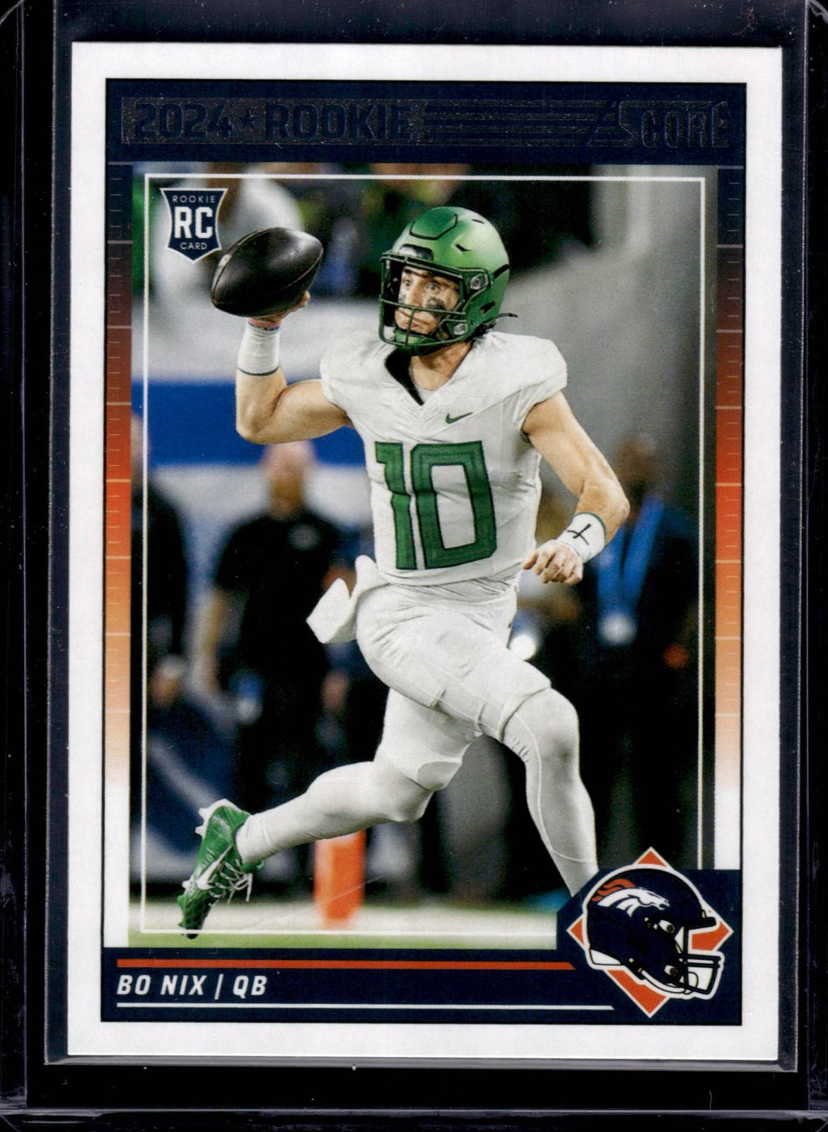 2024 Score Bo Nix #332 Denver Broncos