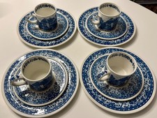 4 x Villeroy Boch Blue Castle