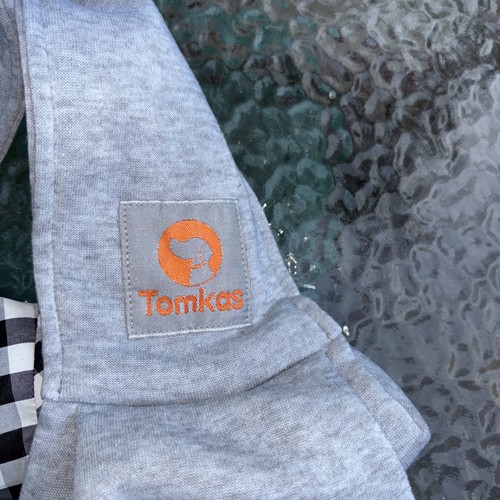 TOMKAS Pet Sling Carrier mit extra Tasche Aufbewahrung für mittelgroße Hunde - Bild 7 von 7