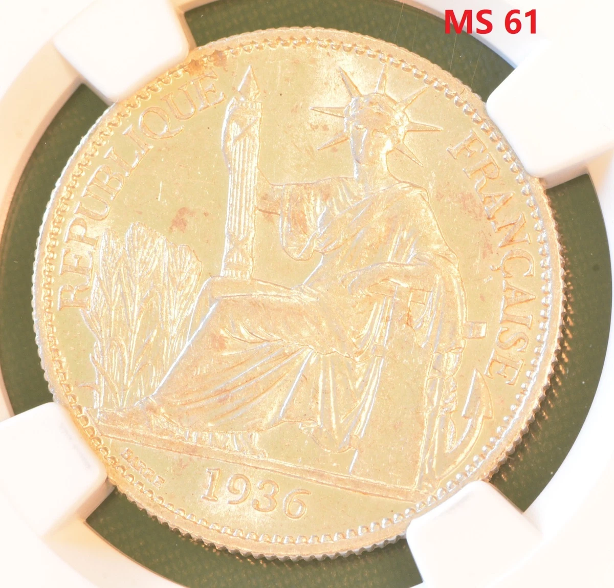 银色MS 61 级中国硬币| eBay