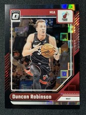 2024-25 Panini Donruss Optic Black Pandora Prizm /15 Duncan Robinson #199