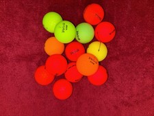 14 Volvik Vivid Matte Mix AAAA Near Mint Used Golf Balls