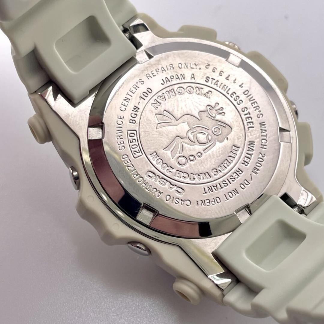 Casio Baby-G Frogman Digital Watch BGW-100 Rare Women's Diver