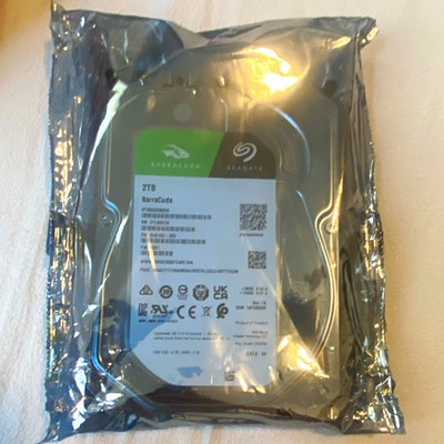 Seagate BarraCuda 2TB 3,5'' SATA III HDD 7200RPM 256MB Cache ST2000DM008