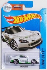 Hot Wheels HW City Honda S2000 White 1/64 Diecast CFH40-07B3