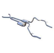 Pypes Sgf11r Crossmember Back Exhaust System 2.5 W Race Pro Muffler For Camaro