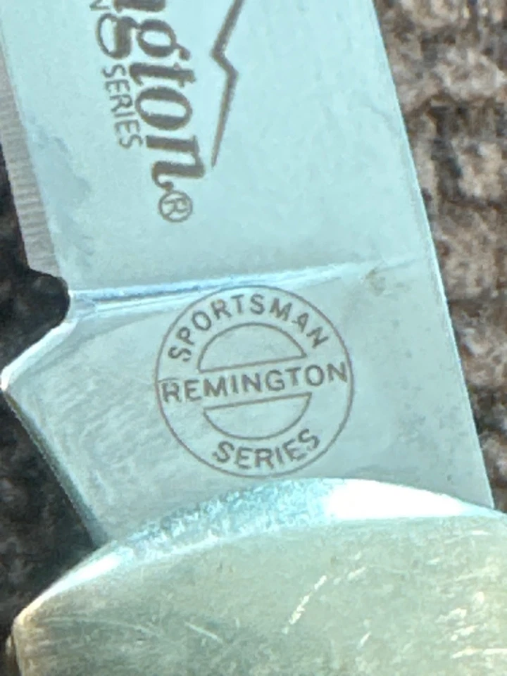 CUCHILLO REMINGTON ROJO BLOQUEO HUESO TRASERO Foto 3 de 4