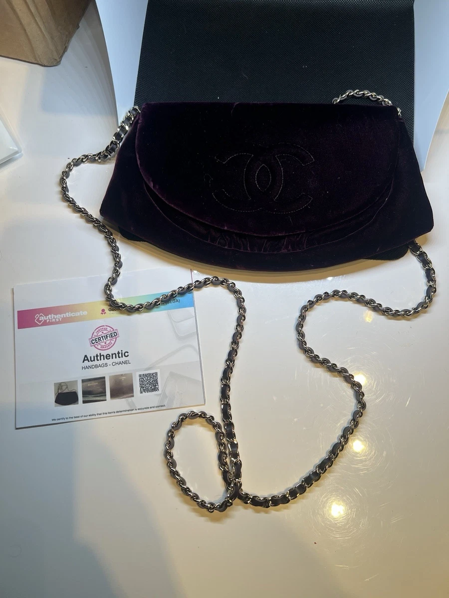 CHANEL Clutch Velvet Exterior Bags & Handbags for Women for sale