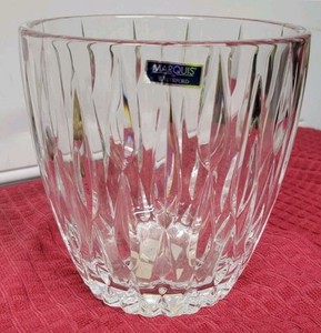 Waterford Crystal Marquis Rainfall 6.5" Ice Bucket Elegant Glass New