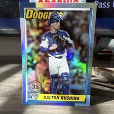 Topps 2025 Update Series Dalton Rushing #U90-5 Rookie Insert Dodgers