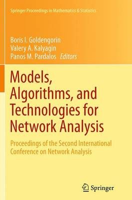 Modelle, Algorithmen und Technologien für die Netzwerkanalyse - 9781493953875