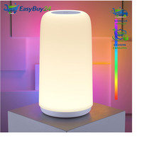 Led Nachttischlampe Dimmbar Touch 3 Helligkeitsstufen Warmweiß Rgb FüR