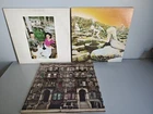 3 Led Zeppelin Vinyl Records - Presence, Houses of Holy, Physical Graffiti