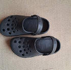 Bade-Clogs, Gr. 36,  schwarz ,