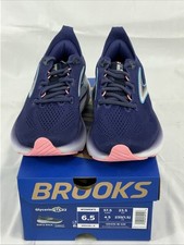 Brooks Women's Glycerin Gts 22 Shoes 6.5 B Blue Ribbon/Peacoat/Dianthus