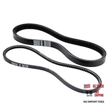 Golf Cart Clutch Drive Belt and Starter Generator Belt Kit for Club Car 1997