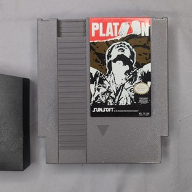 Platoon (Nintendo Entertainment System NES, 1987) With Dust Cover