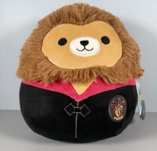 Original Squishmallows Harry Potter Gryffindor Lion in Coat 8" Plush 2025 w/ Tag