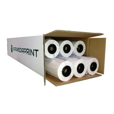 [ 6 Rollen] Plotterpapier ungestrichen 90g/m² , 50m