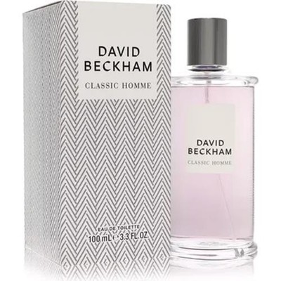 David Beckham Classic Homme Eau De Toilette Spray 3.3oz 100ml for Men Fragrance