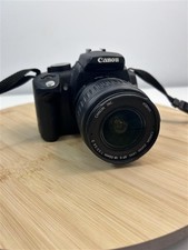 Canon EOS 350D DSLR Camera EF-S 18-55mm Lens Untested - Battery Included - Fair 