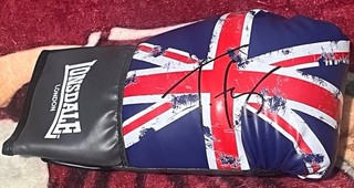 Tyson Fury Signed Boxing Glove wCOA