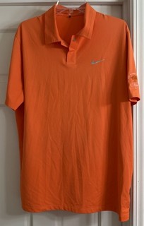 Tiger Woods Collection Nike Golf Ocean Course Kiawah S/S Logo Polo Men Sz L