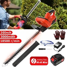 20inch Hedge Trimmer for Makita 21V Battery Cordless Electric Hedge Bush Trimmer