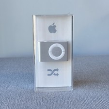 New Apple iPod Shuffle 2nd Gen 1gb Silver MA565LL/A OPEN BOX LOOK