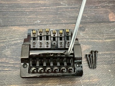 80s Kahler Standard Tremolo Bridge Black MADE IN USA / Charvel Model4
