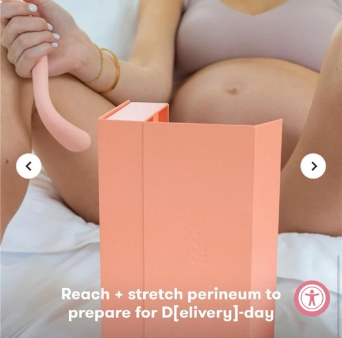 Frida Mom Bacchetta Massaggio Perineale Preparare a Spingere, Preparazione Lavoro e Consegna - Foto 2 di 5