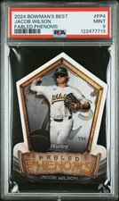 2024 BOWMAN'S BEST FABLED PHENOMS #FP4 JACOB WILSON PSA 9
