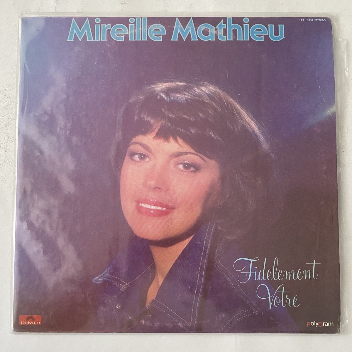 MIREILLE MATHIEU - FIDELEMENT VOTRE - 1980 MEXICAN LP FRENCH