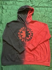 Red Hot Chili Peppers Hoodie Red/Black Size Men  s Large